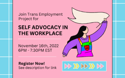 Self-Advocacy in the Workplace