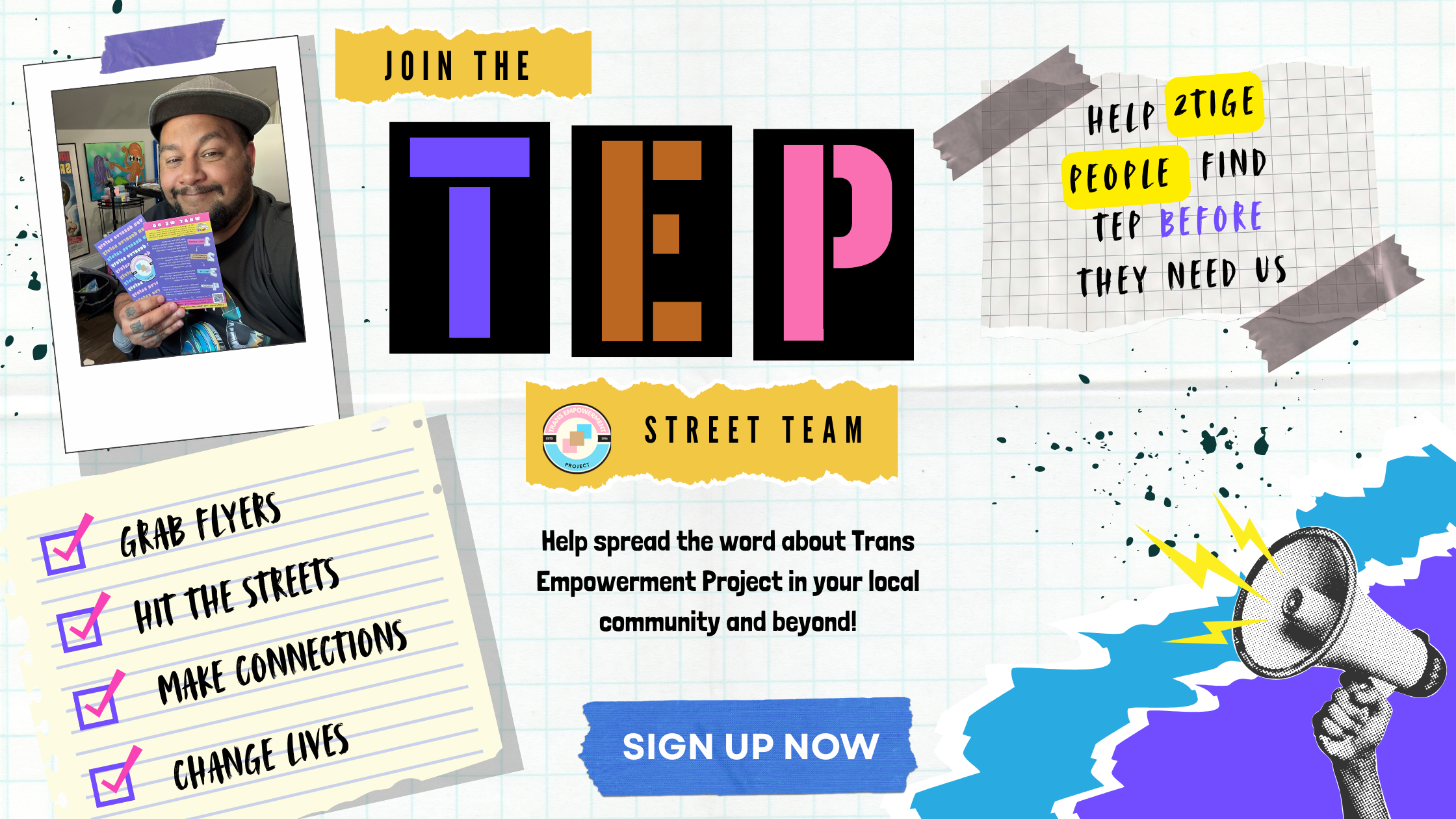 Street Team Promotional Header